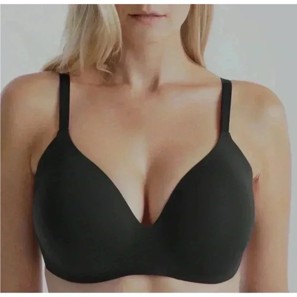 knix Black Smooth T-Shirt Bra